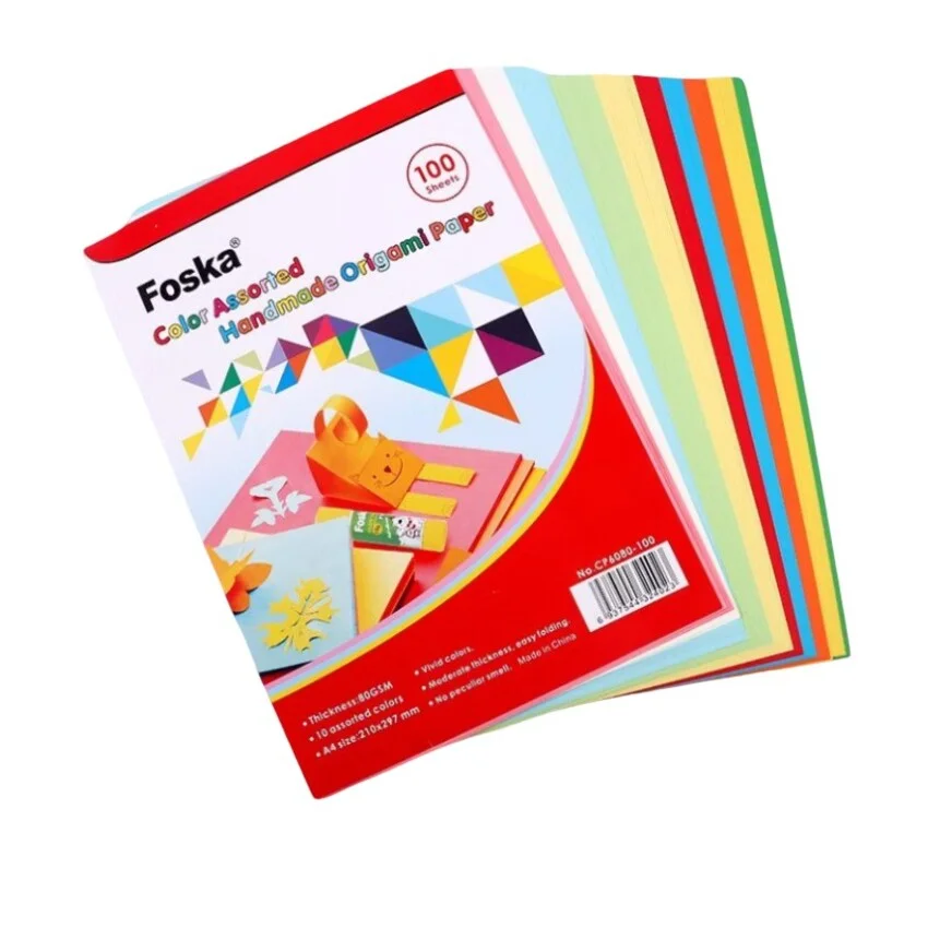 Foska Color Assorted Handmade Origami Paper